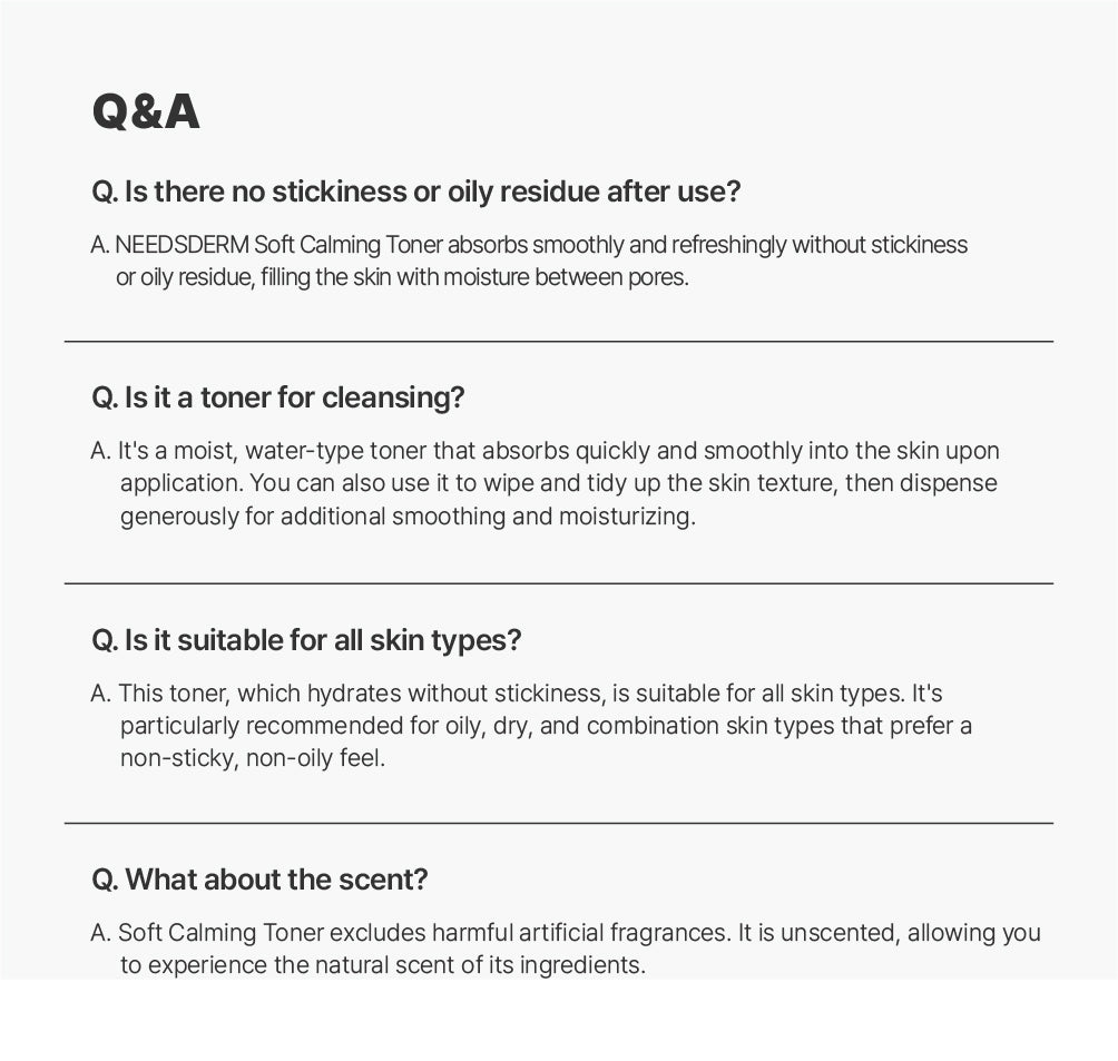 Soft Calming Toner